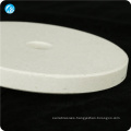 round mullite ceramic disc insulators for factory use